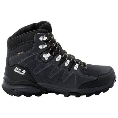 Sneakers Jack Wolfskin Refugio schwarz aus Leder