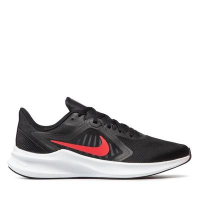 Sportschuhe Nike Downshifter 10 fér Herren, schwarz/rot