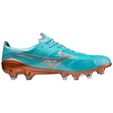 Fußballstiefel Mizuno Blau Leicht und Flexibel