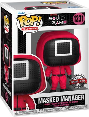 Squid Game - Masked Manager 1231 Special Edition - Funko Pop!