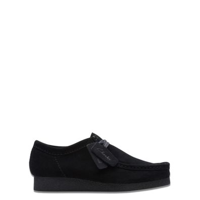 Sneakers Clarks Wallabee Evosh aus schwarzem Wildleder