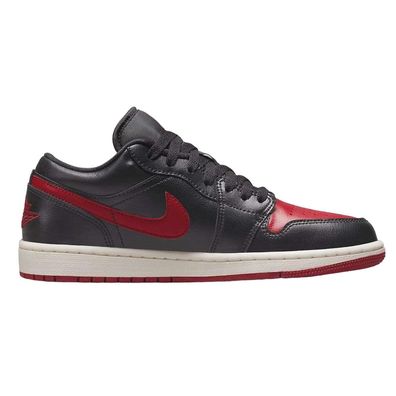Sneakers Nike Air Jordan 1 schwarz/rot