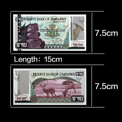 One Tricentillion Banknote/ Zimbabwe/Simbabwe/ /(Zim20102573)