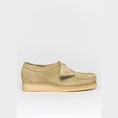 Sneaker Clarks Wallabee grén