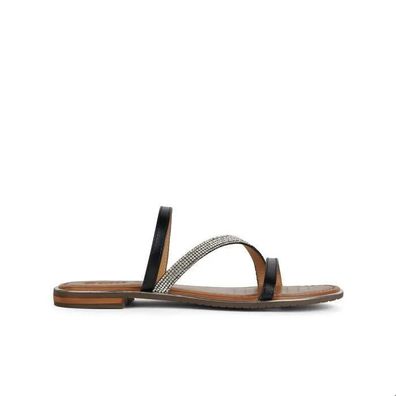 Sandalen Geox Sozy Plus Schwarz Damen Komfort