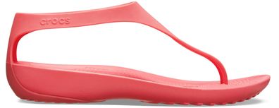 Flip-Flops Crocs Damen Rosa Komfortable Sandalen