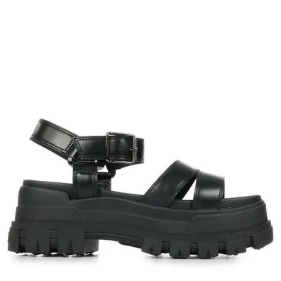 Sandalen Buffalo Vegan Nappa Schwarz