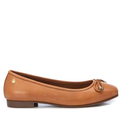 Ballerinen Carmela aus braunem Leder