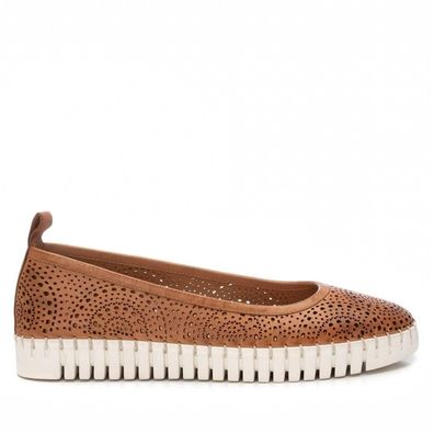 Ballerinas Carmela aus hochwertigem Leder, braun