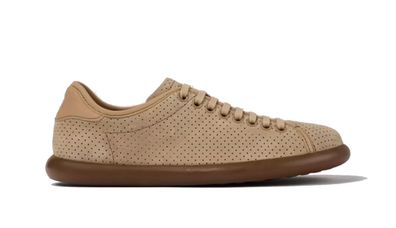 Sneakers Camper Pelotas Soller aus Leder, beige