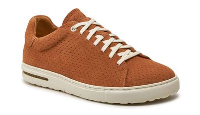Sneakers Birkenstock Bend Low aus orangefarbenem Wildleder