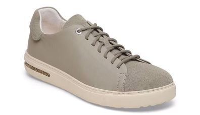 Sneaker Birkenstock Bend aus Leder und Wildleder, grau