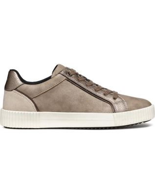 Sneakers Geox Beige Damen Lifestyle Schuhe