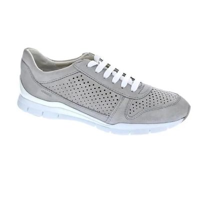 Sneakers Geox Sukie aus grauem Wildleder
