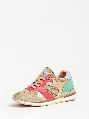 Sneakers Guess Movfal in Gold