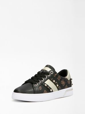 Sneakers Guess schwarz, niedriger Stil