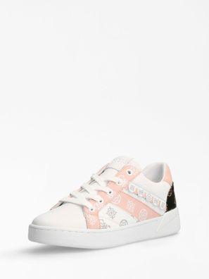 Sneaker Guess Roxo Damen rosa Leder