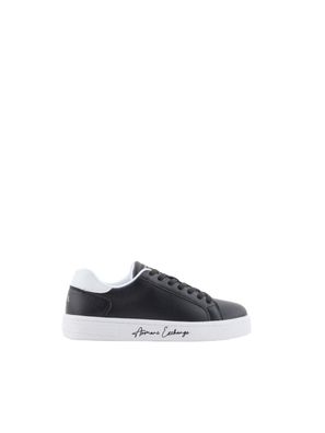 Sneakers Armani Exchange Authentic AX Schwarz Damen