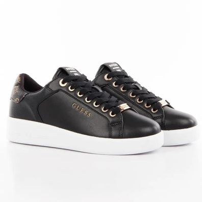 Sneakers Guess aus schwarzem Leder