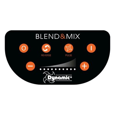 Dynamic Blend & Mix VV – 2-in-1 Kutter & Emulgator mit LED-Display, Puls- und
