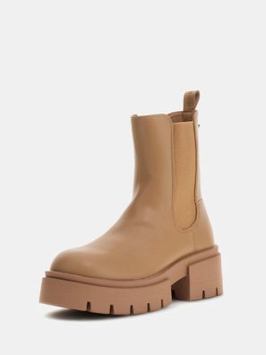 Bottine Guess Simili Cuir Marron