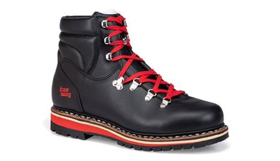 Wanderschuhe Hanwag Kranzegg schwarz/rot