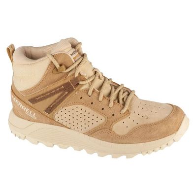 Wanderschuhe Merrell Wildwood Mid Leder WP Damen beige