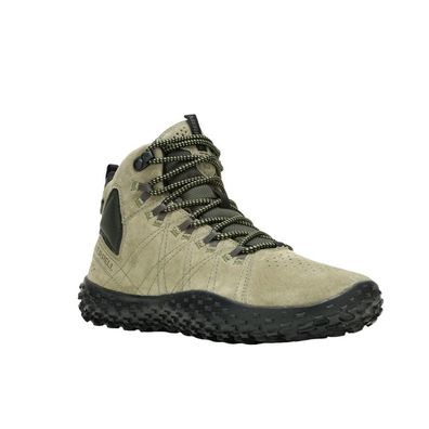 Sportschuhe Merrell Wrapt Mid WP wasserdicht, olive/schwarz