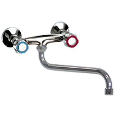 Hp Mischbatterie Wandmodell mit Ausleger 300mm