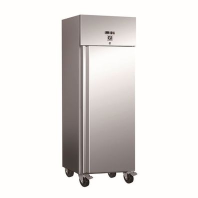 Gastro-Inox Gefrierschrank mit 1 Türe und Umluftkühlung und 600 Liter