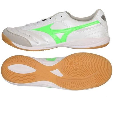 Hallenschuhe Mizuno Morelia Sala Elite IN Weiß