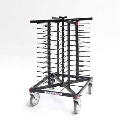Jackstack Tellerstapler für 52 Teller und fahrbar