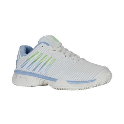 Sportschuhe K-Swiss Hypercourt Express 2 Hb Clay Weiß Blau Grén