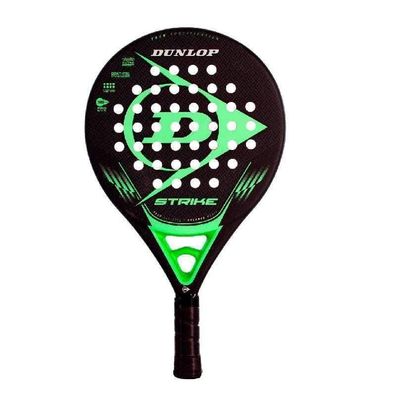 Padelschläger Dunlop Strike, schwarz und grén, Anfänger