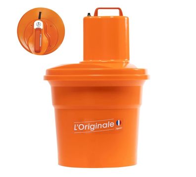 Dynamic Salatschleuder elektrisch - Mit Timer & antibakterieller Wirkung für 3–5