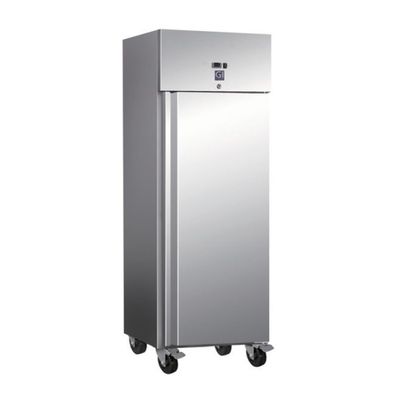 Gastro-Inox Gefrierschrank mit 1 Türe aus Edelstahl und 600 Liter