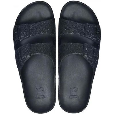 Sportschuhe cacatoas schwarze Ledersneaker