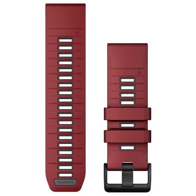 Uhrenarmband Garmin QuickFitÂ® 26 Rot/Marsala & Graphit