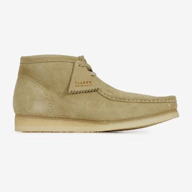 Sneakers Clarks Wallabee beige aus Wildleder