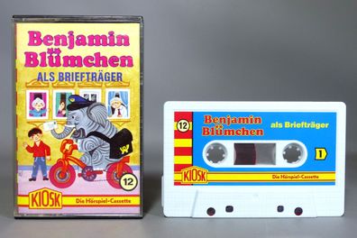 Benjamin Blümchen Folge 12 Als Briefträger Hörspiel-Kassette MC Kiosk 4.27512 1980