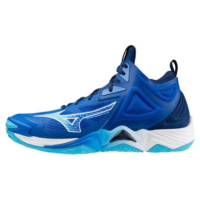 Sportschuhe Mizuno Wave Momentum 3 Blau