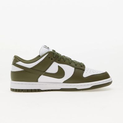 Sneakers Nike Dunk Medium Weiß und Khaki