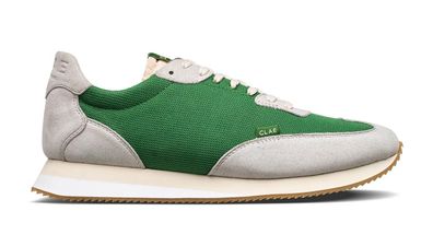 Sportschuhe Clae RUNYON grén aus recyceltem Mesh