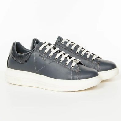 Sneakers Guess Leder Schwarz