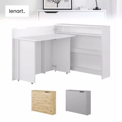 Klappschreibtisch LENART Work Concept CW-01 Schreibtisch PC Computertisch 115 cm