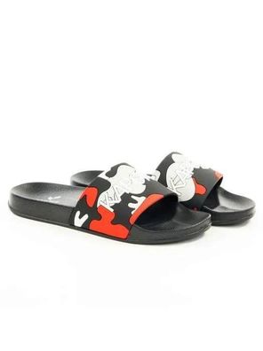 Claquette Kaporal Schwarz mit Schnalle