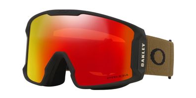 OAKLEY Snow Goggle Line Miner L army green corduroy