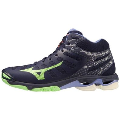 Indoor-Sportschuhe Mizuno Wave Voltage Mid Blau