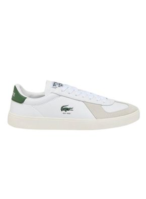 Sneakers Lacoste Weiß und Grén Baseshot Pro