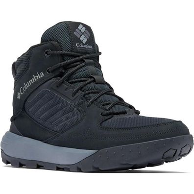 Sportschuhe Columbia Portlander Wasserdicht Schwarz